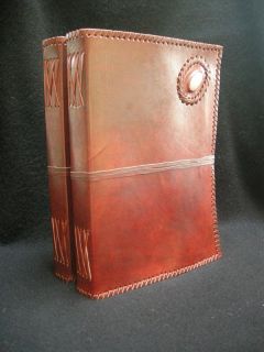 A4 Leather Wicca Moonstone Book of Shadows Sketchbook
