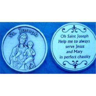 St. Joseph Pocket Coin Token, finely engraved Everything