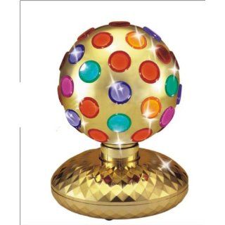 Gold 6 Disco Ball Party Lamp Light: Musical Instruments