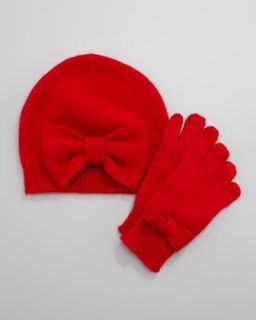  cashmere bow hat gloves red sizes 2 6 original $ 48 48 21 21