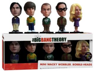 The Big Bang Theory 5 Set SDCC 2012 Exclusive Vinyl Figure Funko Only