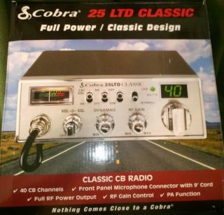  Cobra 25 40 Channel Classic CB Radio