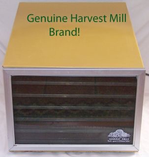 Genuine Vintage Harvest Mills 6 Tray Food Dehydrator