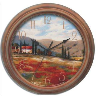 Artistic Wall Clock with Art Barbara Mocks Design