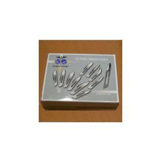 Scalpel Blades #21 (Box of 100) Stainless Steel Health