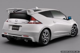 2011 2012 Honda crz CR Z Unpainted Mug Style ABS Rear Trunk Roof