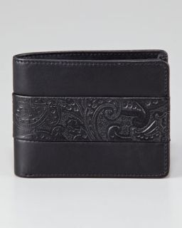  fold wallet available in black $ 78 00 robert graham paisley leather