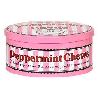 Charlottes Confections Hard Chews, Peppermint Tin, 10 Ounce Units