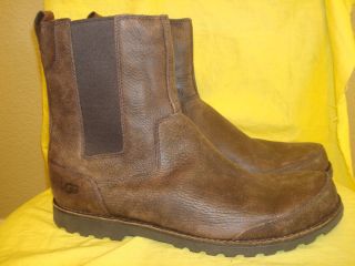 UGG Australia Herrick  Brown Leather Men Boots Size 15
