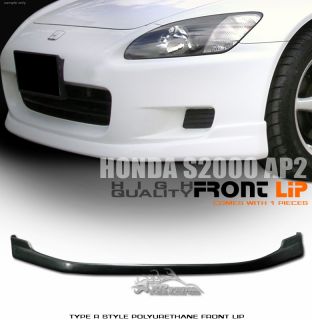 04 09 Honda S2000 S2K AP2 Poly Urethane T R Front Bumper Lip Spoiler