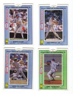  Singles Superstars 93 Cards McGwire Griffey Yount Hershiser