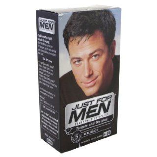 Just For Men Shampoo in Natural Real Black Color #55 (3