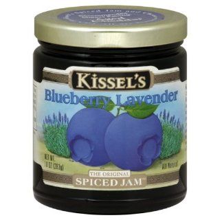 Kissels Spiced Jam, Blueberry Lavendar, Gluten Free, 1 Ounce (Pack of
