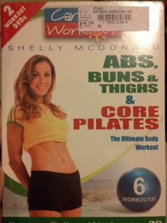 Caribbean Workout ABS Buns Pilates Core 6 Workouts Exercise DVD NIP