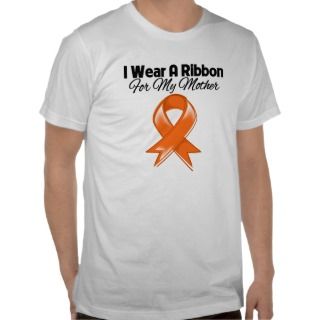 Mother   I Wear Orange Ribbon Stylish Shirts 