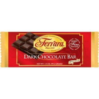 Ferrara Dark Chocolate Bar, 3.5 Ounce Boxes (Pack of 12) 