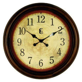 Geneva 24 Wood Wall Clock: Home & Kitchen