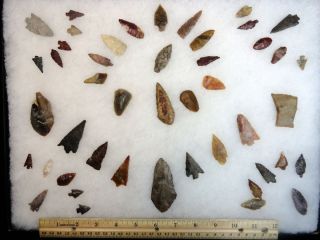 46 Columbia River Arrowheads Hood River Oregon Authentic Artifacts 38