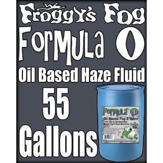 Froggys Pro Oil Based Haze Juice Machine Fluid   55 Gallon