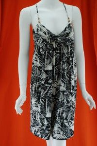 Diane Von Furstenberg DVF Black Warhol Dress Cover S
