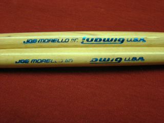 Vintage 1970s Ludwig Hickory Drum Sticks Model 11A Joe Morello Wood
