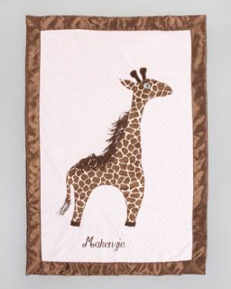 Z0U1E Swankie Blankie Giraffe Toddler Blanket, Plain