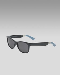 TOMS Eyewear Classic 101 Sunglasses, Dark Amber/Green Gray   Neiman