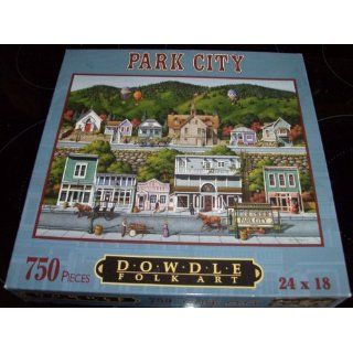 Dowdle Puzzles Park City 1000 Piece Jigsaw Puzzle Toys