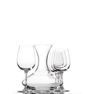   Stolzle Weinland Gift Set 27 oz. Decanter & 4 Wine Glasses
