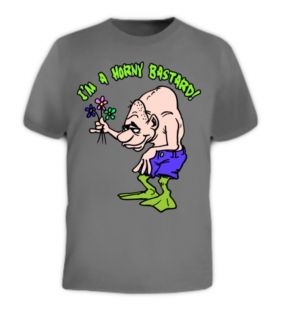 Horney Bastard Old Man Sex PARODY Funny T Shirt