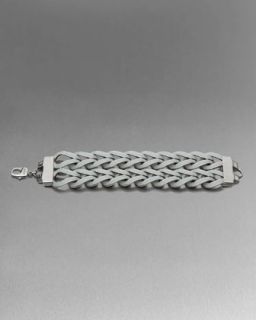 St. John Collection Enamel Link Chain Bracelet, Mist   