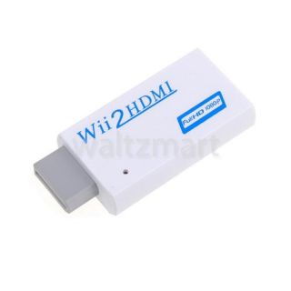  Wii to HDMI Full HD Output Upscaling Converter Adapter WII 2 HDMI