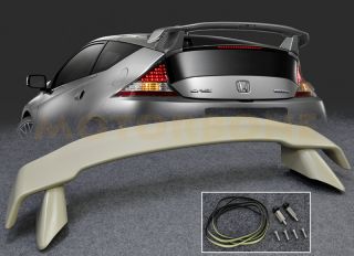 11 Up Honda CR Z 2dr Rear Roof Trunk Lip Wing Spoiler Mugen Style