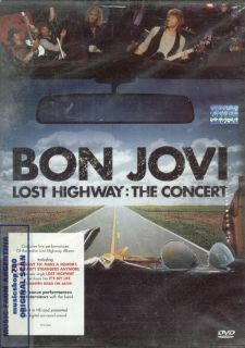 DVD Bon Jovi Lost Highway The Concert SEALED New Live