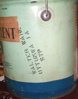 Vintage Rawleighs Cattle / Horse Ideal Fly Spray Can Cow Sign Graphic