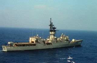 USS Joseph Hewes FF 1087 Med Deployment Cruise Book Year Log 1987 Navy
