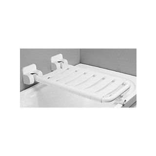  Bath Tub Folding Seat Finish: Ivory, Size: 31 Home Improvement