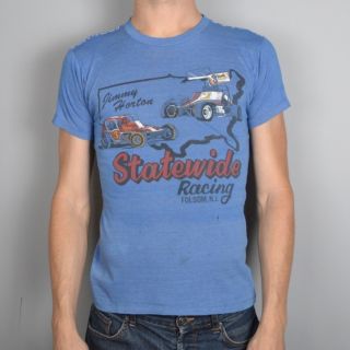 authentic vintage Jimmy Horton statewide racing 80s thin faded small