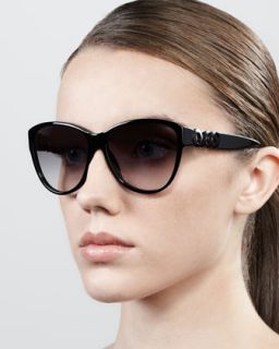 MARC by Marc Jacobs Chain Temple Cat Eye Sunglasses   