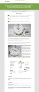Portable Diamond Microdermabrasion Machine Skin Care Anti Aging B60 US