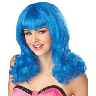 Teenage Dream Wig (Blue) Adult Accessory Clothing