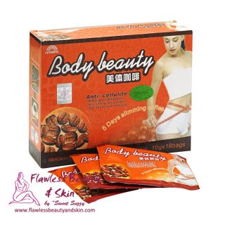 Authentic Body Beauty 5 Days Slimming Coffee Ships from USA On Sale