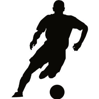Soccer Wall Decal Sticker   18 in. Soccer Player