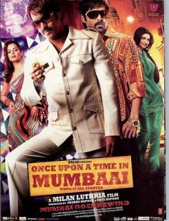 Once Upon A Time in Mumbai Indian Hindi Movie DVD