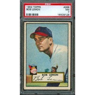 1952 Topps #268   Bob Lemon   PSA 7    Cleveland Indians