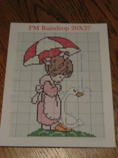 PM Raindrop 20x27 Latch Hook Kit