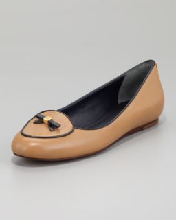  toe loafer available in sand navy $ 275 00 tory burch dakota bow toe
