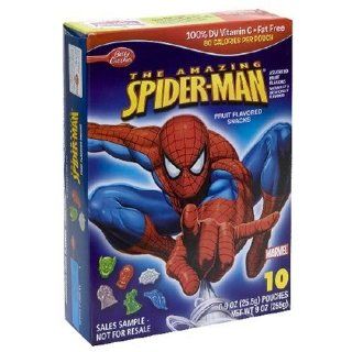 Betty Crocker Fruit Flavored Snacks Spiderman, 10 Count (Pack of 6