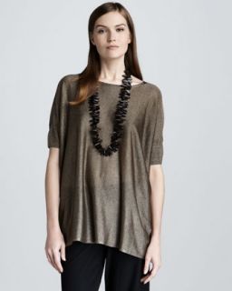  available in bronze $ 238 00 eileen fisher liquid shine tunic $ 238