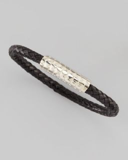  men s bracelet black $ 325 00 john hardy dot braided leather men